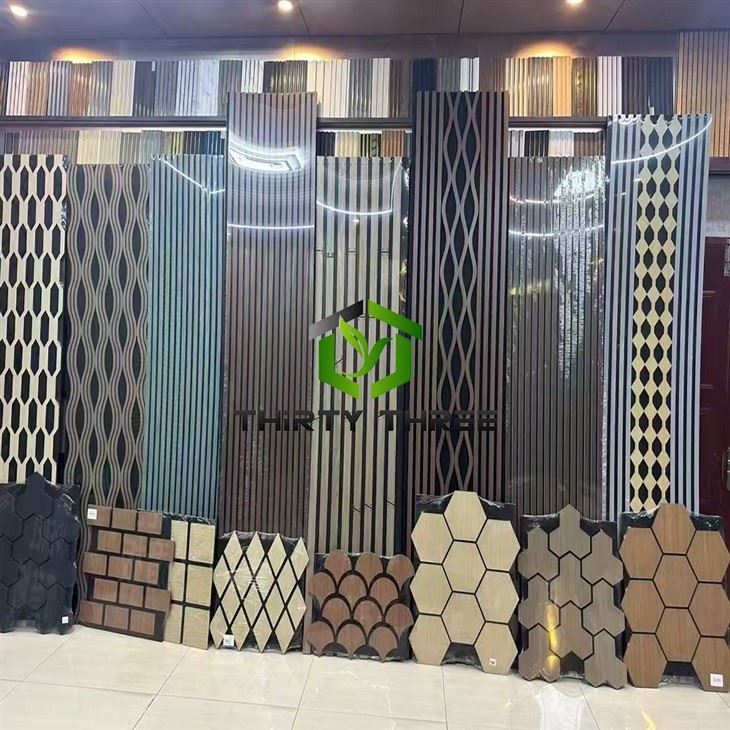 Eco-friendly Decorative ISO Technical Black Oak Akupanel in Japan